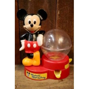 画像: ct-250205-16 Mickey Mouse / Wonderful World of Disney 1986 Gum Ball Dispenser