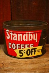 画像: dp-250205-78 Standby COFFEE / 1950's Tin Can