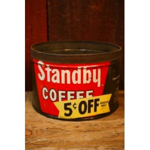 画像: dp-250205-78 Standby COFFEE / 1950's Tin Can