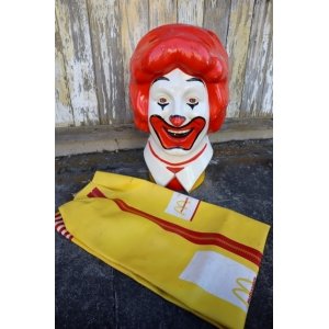 画像: ct-250205-04 McDonald's 1970's Ronald McDonald Helium Balloon Head