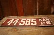 画像5: dp-250205-21 License Plate 1925 KANSAS "44-585"