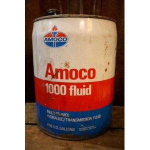 画像: dp-250205-29 AMOCO 1000 Fluid 1970's 5 U.S. GALLONS CAN