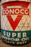 画像2: dp-250205-67 CONOCO SUPER MOTOR OIL 1950's 5 U.S. GALLONS CAN