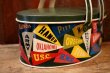 画像2: dp-250205-94 THE OHIO ART CO. 1950's-1960's COLLEGE PENNANTS TIN BOX