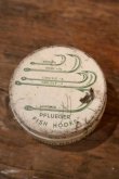 画像5: ct-250205-78 PFLUEGER HANDE-PAL FISH HOOKS 1950's TIN CASE