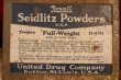 画像2: ct-250205-78 United Drug Company 1930's-1940's Seidlitz Powders TIN CAN