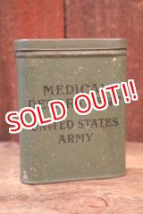 画像: dp-250205-78 MEDICAL DEPARTMENT UNITED STATES ARMY METAL TIN CASE