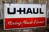 画像: dp-250205-59 U-HAUL "Moving Made Easier" W-sided Metal Sign