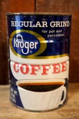 画像: dp-250205-114 Kroger COFFEE / Vintage 16 OZ. Can