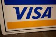 画像8: dp-250205-36 AMERICAN EXPRESS・Master Card・VISA 2000's W-sided Metal Sign