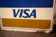 画像3: dp-250205-36 VISA Master Card 1980's W-sided Metal Sign