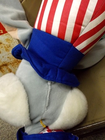 画像: ct-120914-01 Bugs Bunny / Uncle Sam Big Plush doll