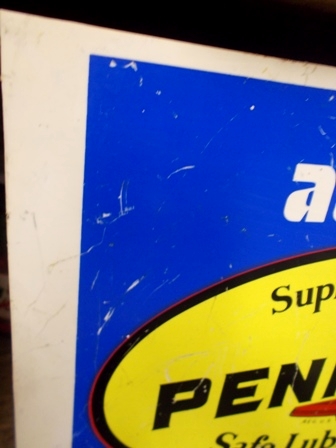 画像: dp-121016-05 PENNZOIL / 70's Plastic W-side sign