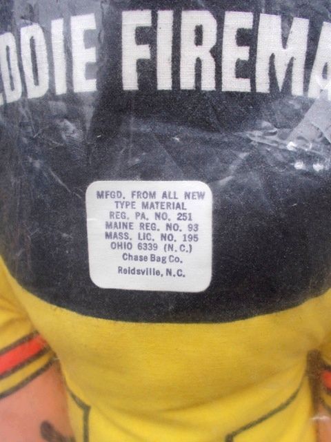 画像: ct-130511-12 Freddie Fireman / 1979 Pillow doll (mint)