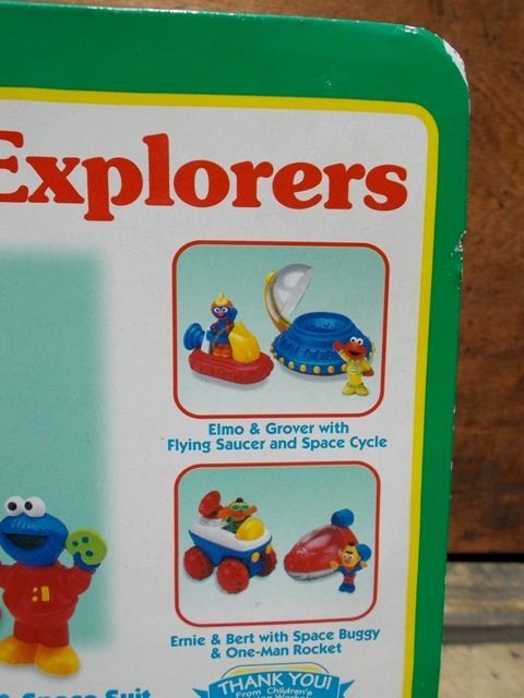 画像: ct-806-09 Sesame Street / Tyco 90's Space Explorers