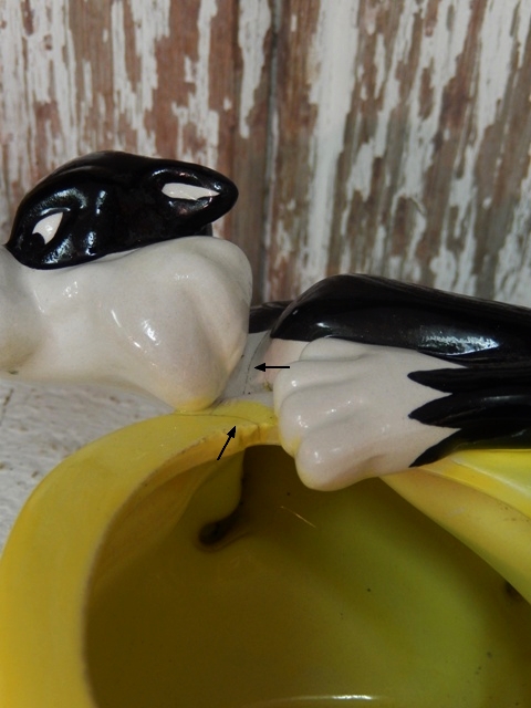 画像: ct-140321-04 Sylvester & Tweety / 90's Ceramic Pot