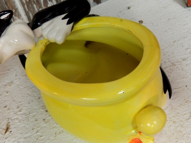 画像: ct-140321-04 Sylvester & Tweety / 90's Ceramic Pot