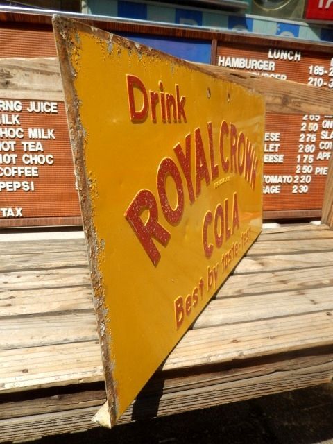 画像: dp-140508-38 Royal Crown Cola / 40's-50's Metal sign