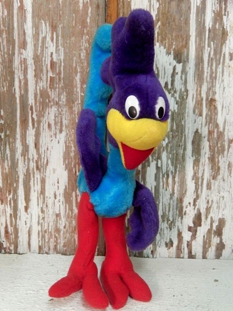 ct-140516-19 Road Runner / Mighty Star 70's Plush Doll - Jack's Mart