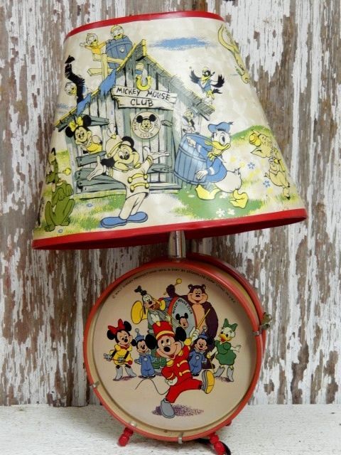 画像: ct-141216-22 Mickey Mouse Club / 60's Lamp