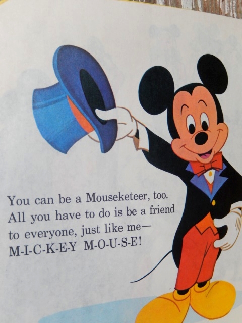 画像: ct-150206-13 Mickey Mouse Club / 80's Picture Book