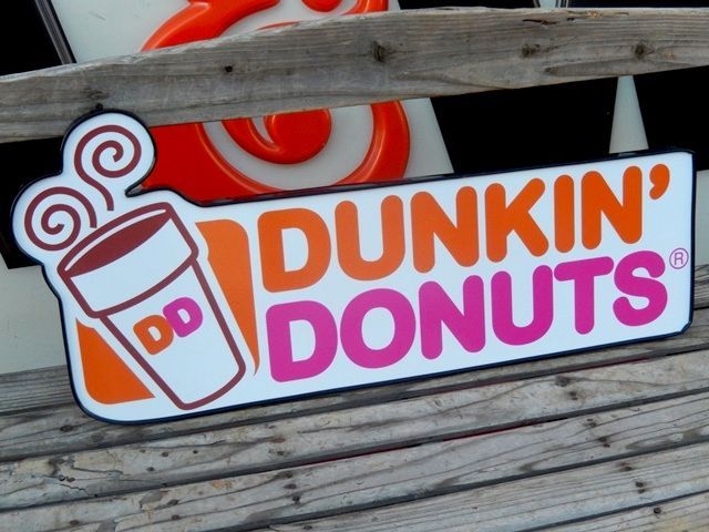 dp-150217-02 DUNKIN' DONUTS / Store Display Sign