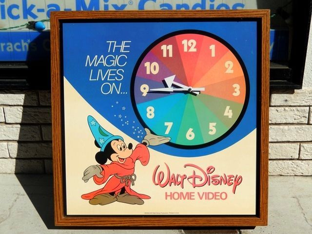 Disney Wall Clock【箱有り】20年程前の時計です♪　ヴィンテージ