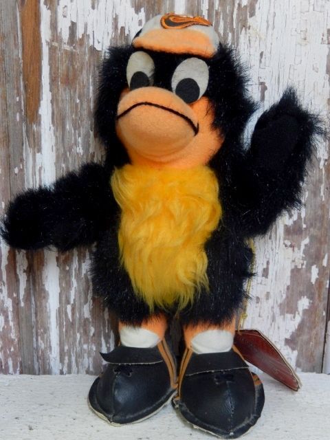 Baltimore Orioles 8 inch Plush Oriole Bird