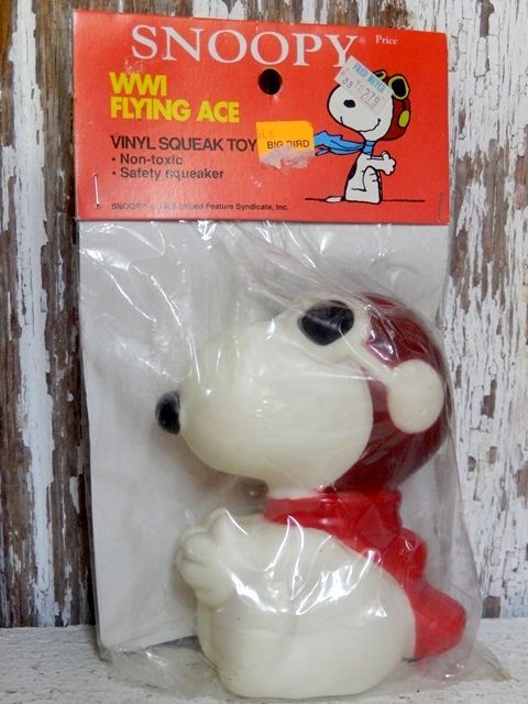 当時物／激レア ビンテージ SNOOPY／スヌーピー FLYING ACE - 雑貨