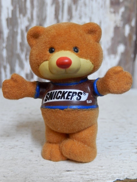 ct-160519-26 MARS / 1987 Snickers Flocked Bears (A)