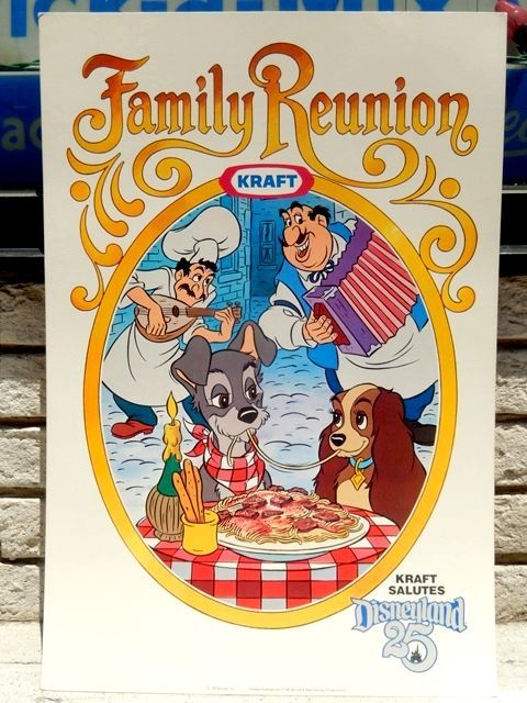 ct-160608-07 Lady and the Tramp / KRAFT 70's Family Reunion Poster