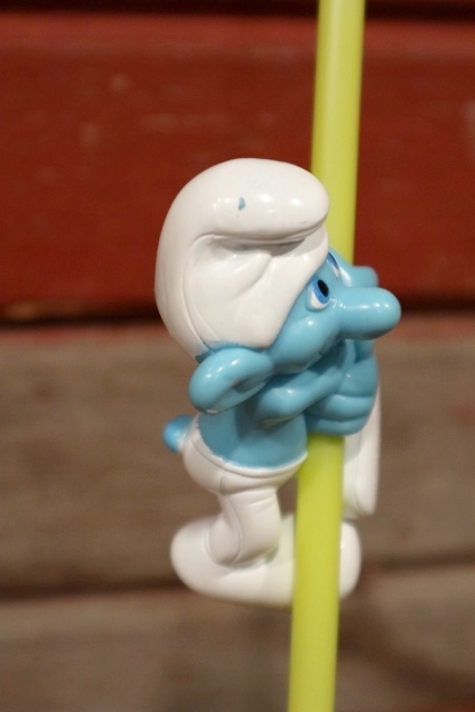 画像2: ct-210101-36 Smurf / Carl's Jr. 2011 Straw Holder