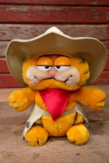 ct-220901-14 Garfield / DAKIN 1980's Plush Doll 