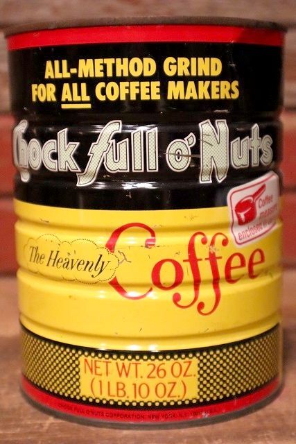 dp-230724-26 Chock full o' Nuts Coffee / Vintage Tin Can - Jack's Mart