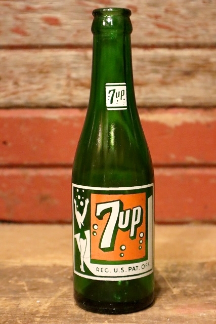 大阪超高品質 セブンアップ＊７-up＊vintage 1949年製＊コレクタブル