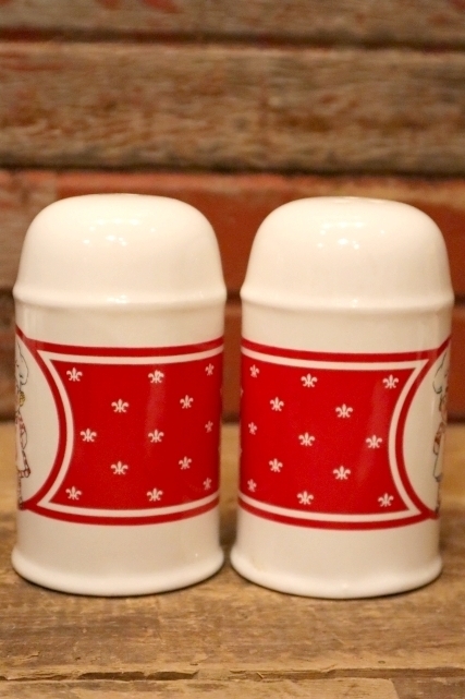 ct-240214-08 Campbell Kid's / 1990's Ceramic Salt & Pepper