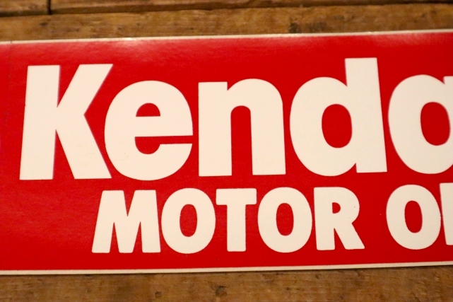 画像3: dp-240508-124 ※大量入荷！Kendall MOTOR OIL / 1990's〜Sticker (L)