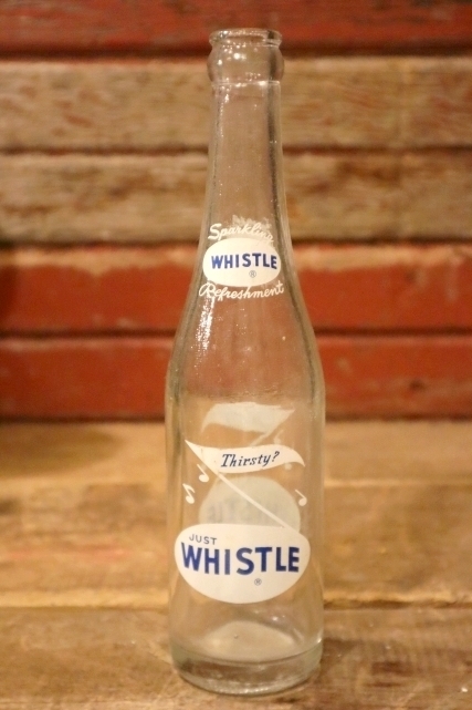 画像1: dk-034 WHISTLE / 1970's 10 FL. OZ. Bottle