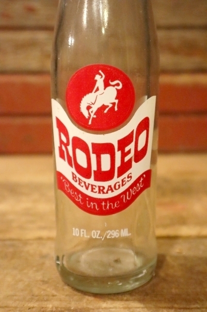 画像2: dk-050 RODEO BEVERAGES / 1970's 10 FL.OZ Bottle