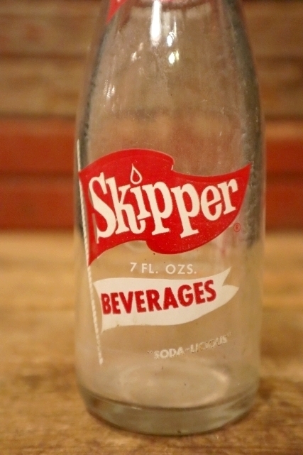 画像2: dk-044 Skipper BEVERAGES / 1960's 7 FL.OZ Bottle