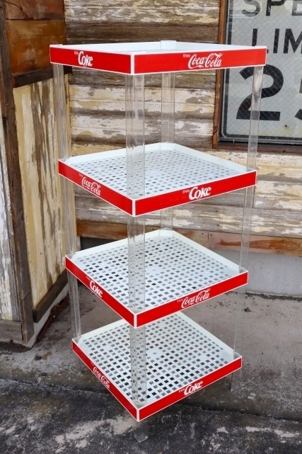 画像1: dp-240911-09 Coca-Cola / 1990's Store Display Plastic Shelf