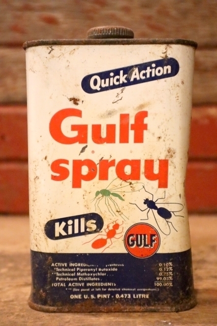 画像1: dp-220401-119 Gulf / 1960's Gulf Spray Can (1)