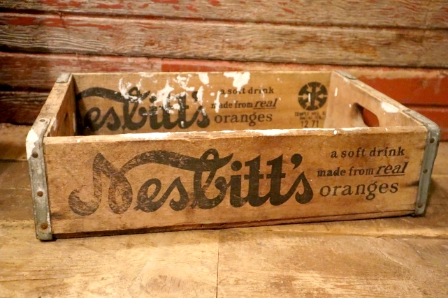 画像1: dp-240814-03 Nesbitt's / 1950's Wood Box