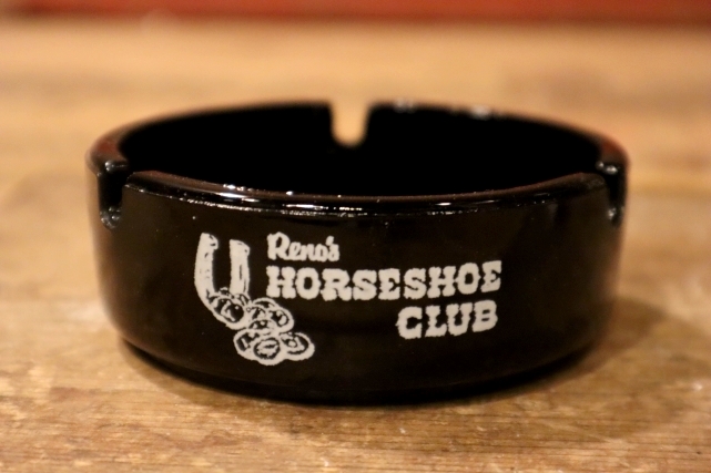 画像1: dp-241106-92 Reno's HORSESHOE CLUB Hotel / Vintage Ashtray