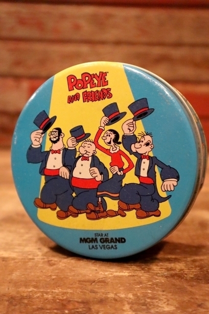 画像1: ct-220901-13 Popeye / MGM GRAND 1993 Tin Can