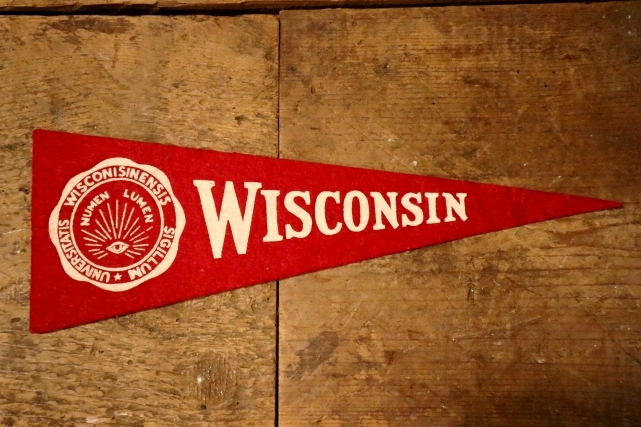 画像1: dp-241106-29 UNIVERSITY OF WISCONSIN /  Vintage Mini Pennant