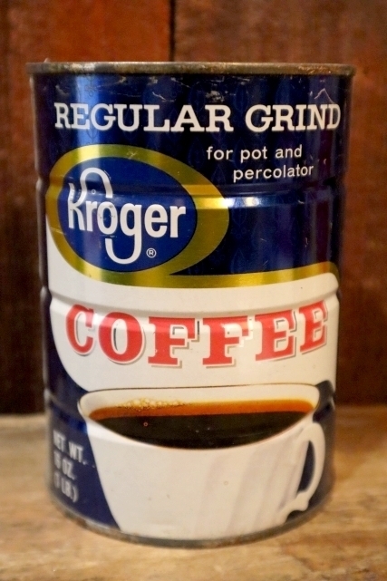 画像1: dp-250205-114 Kroger COFFEE / Vintage 16 OZ. Can