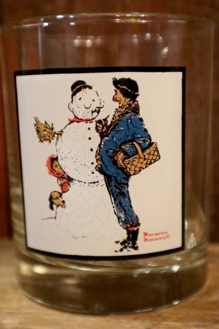 画像2: dp-250205-37 PEPSI 1979 NORMAN ROCKWELL "SNOW SCULPTURING" GLASS